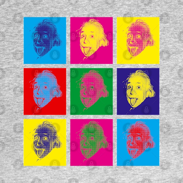 Einstein PopArt by EagleFlyFree